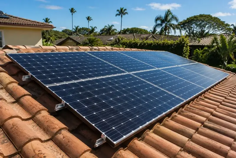 Installation de panneaux solaires à Ribaute